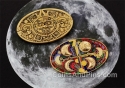 Puzzle moon geocoin - bronz
