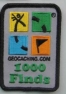 Official Geocaching.com 1000 Finds Patch