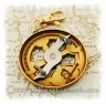 Mariners Astrolabe Geocoin - Antique Bronze